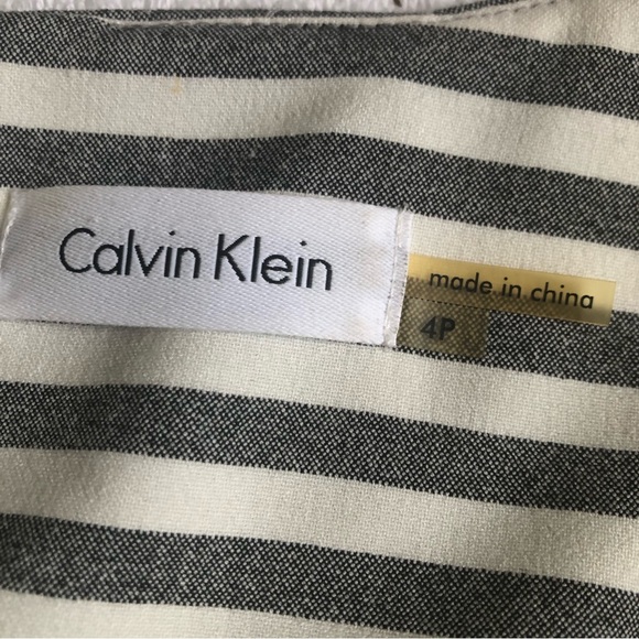 Kelvin Klein sleeveless dress up size 4 petite beautiful design dress - Picture 6 of 7